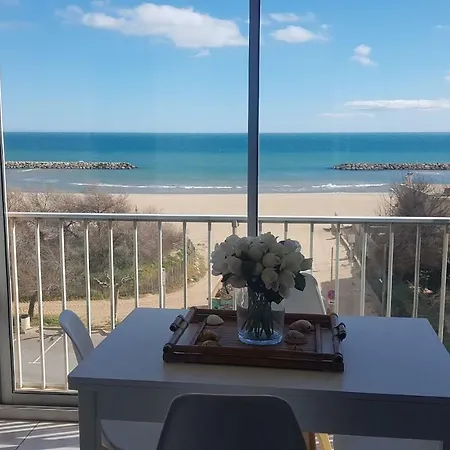 Appartement Vue Mer Valras Plage Exterior photo